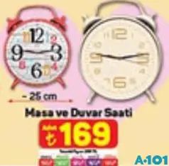 MASA VE DUVAR SAATİ